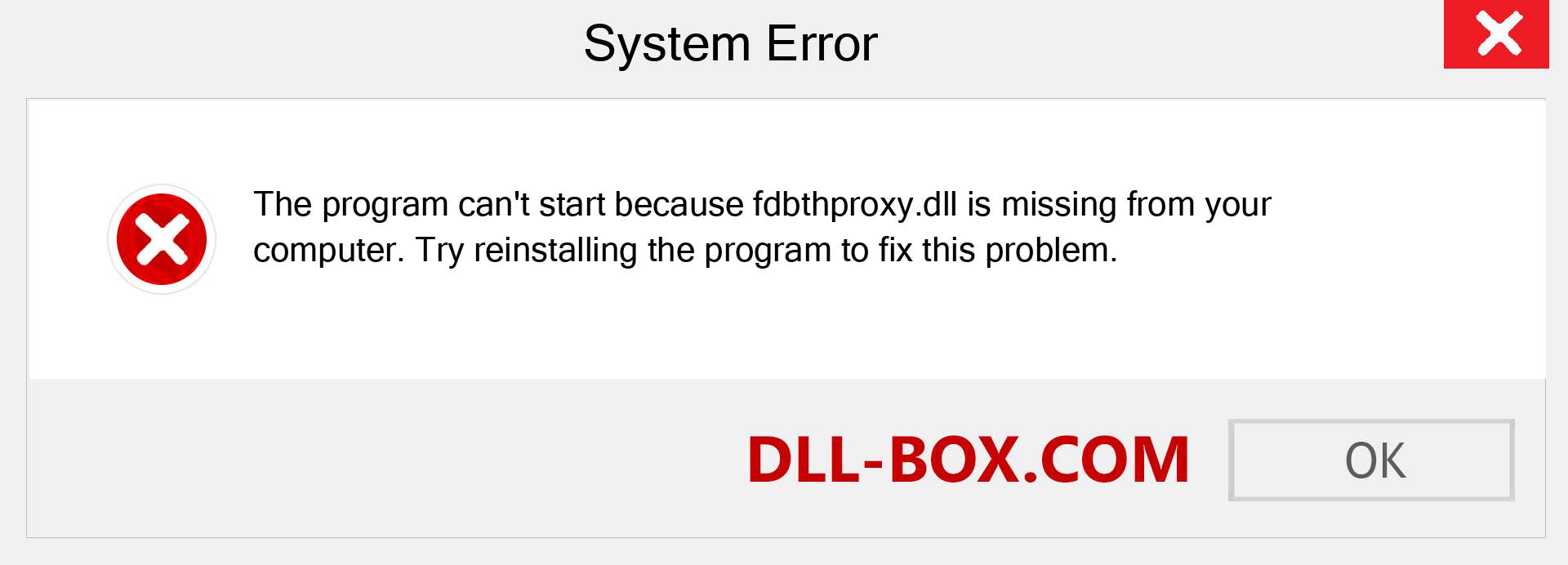  fdbthproxy.dll file is missing?. Download for Windows 7, 8, 10 - Fix  fdbthproxy dll Missing Error on Windows, photos, images